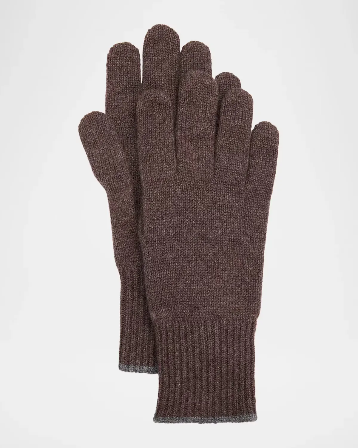 Cashmere Knit Gloves by Brunello Cucinelli