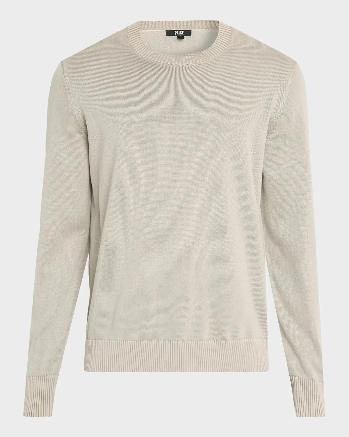 Wildomar Mercerized Cotton Crewneck Sweater by PAIGE