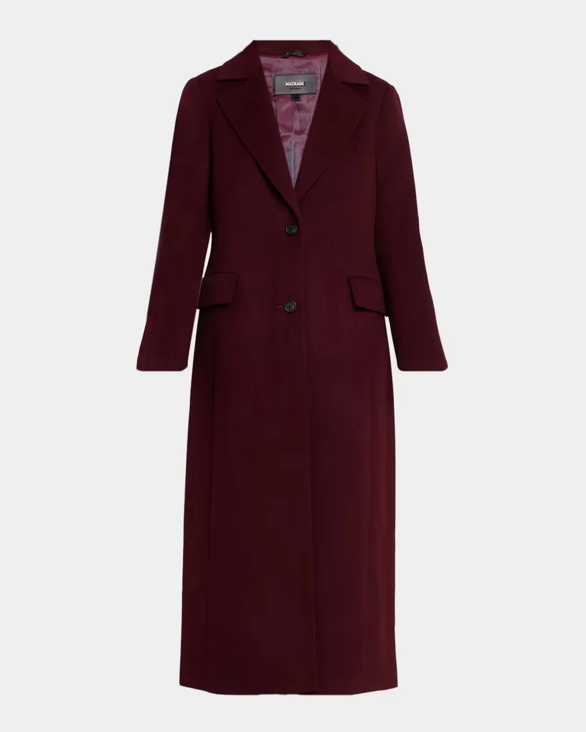 Corazon Semi-Fitted Wool Coat by Mackage