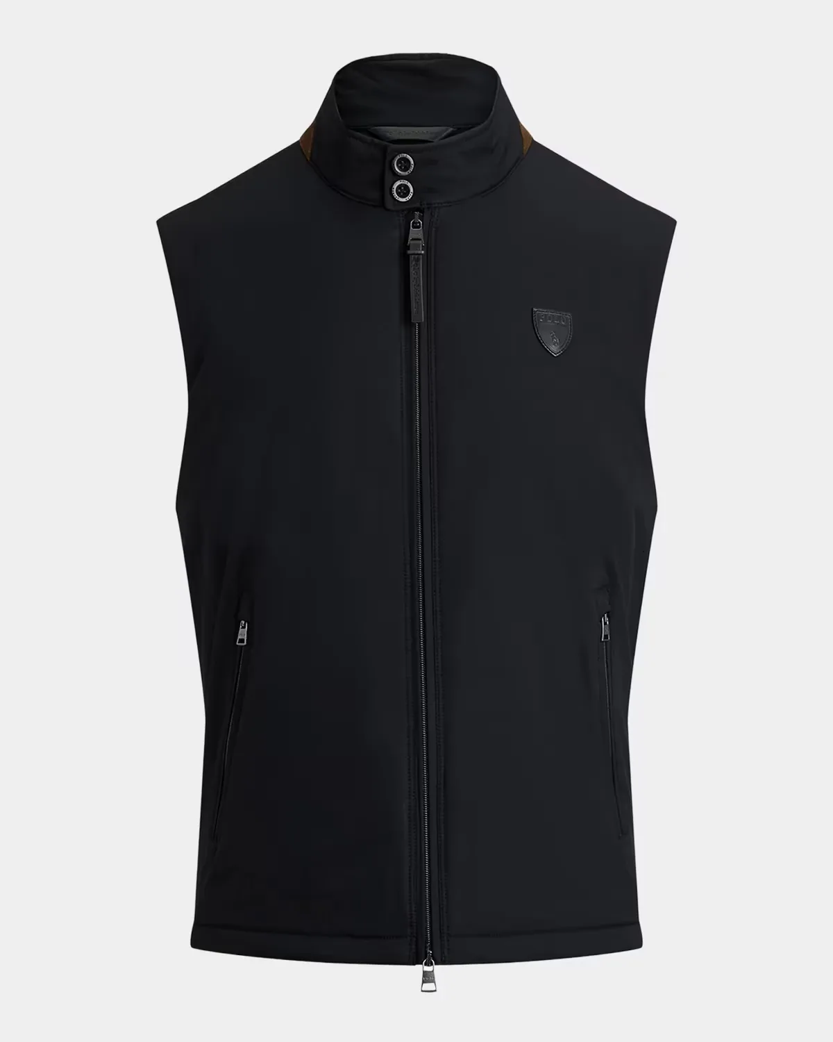 The Abottson Gabardine Vest by Polo Ralph Lauren