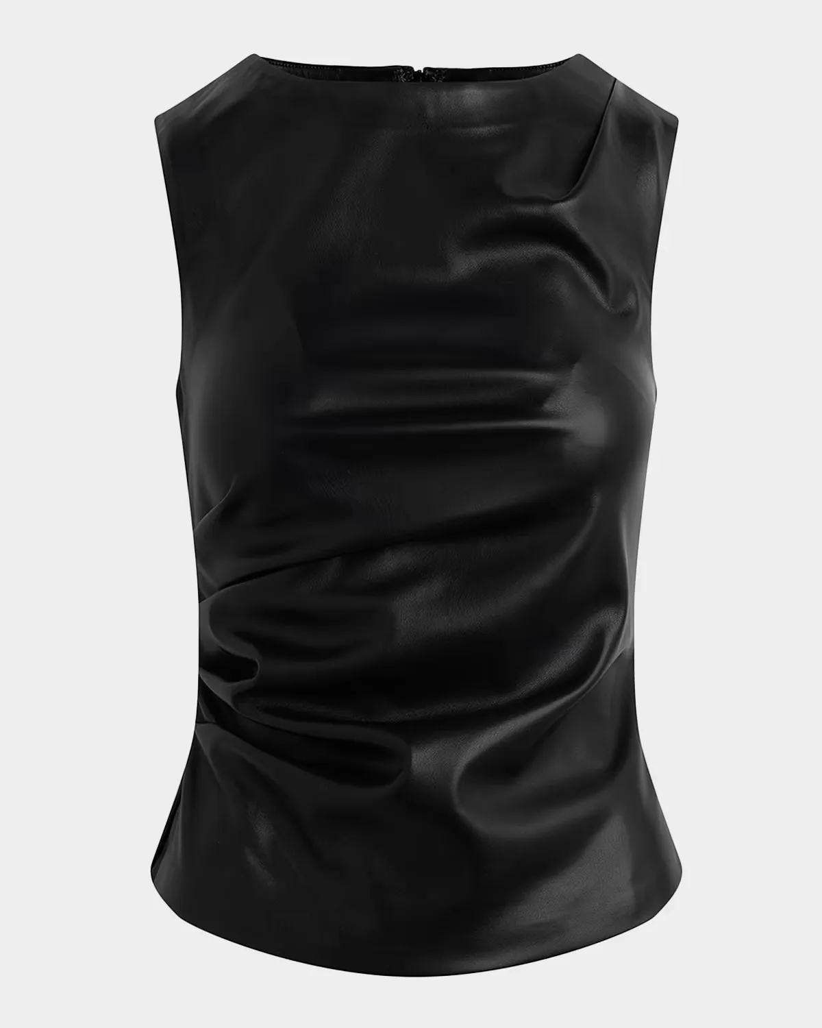 The Meg Vegan Leather Top by Joe & apos;s Jeans