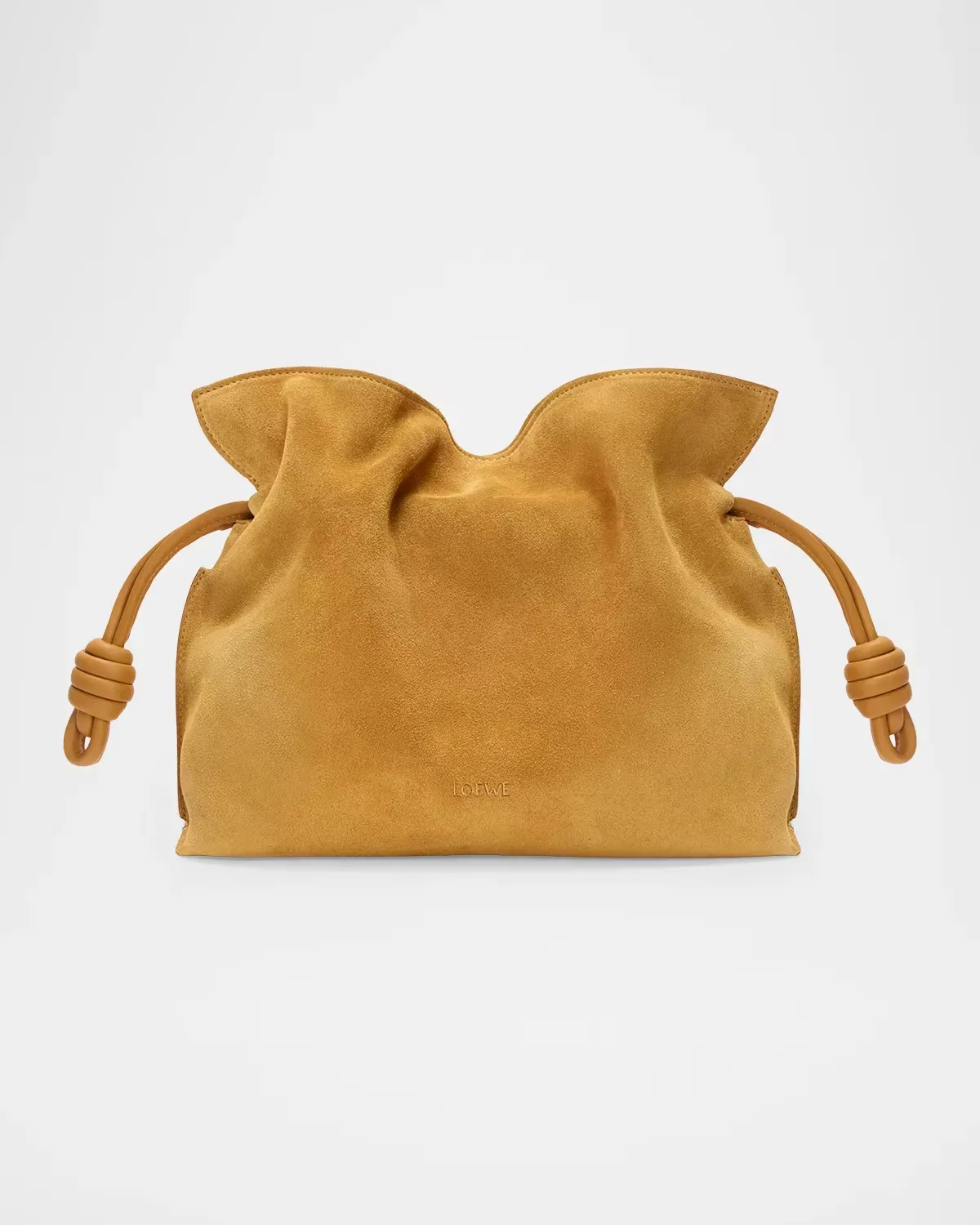 Flamenco Suede Clutch by LOEWE