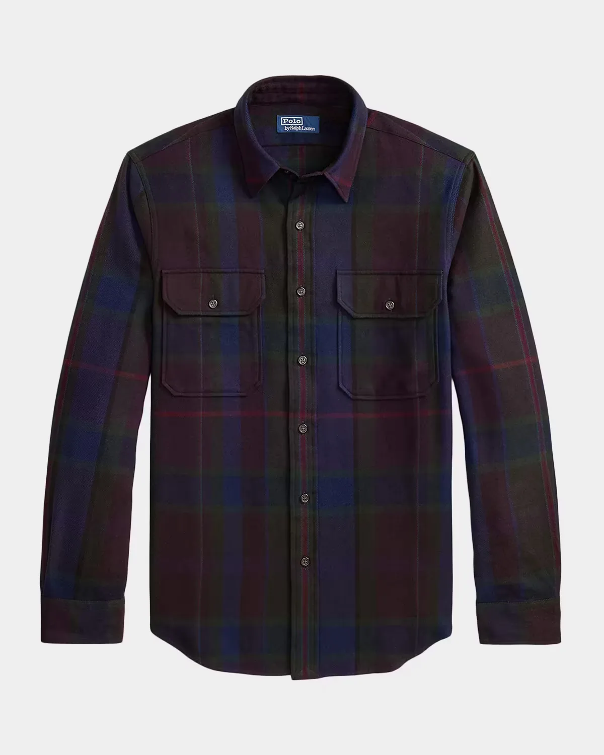 Classic-Fit Plaid Twill Workshirt by Polo Ralph Lauren