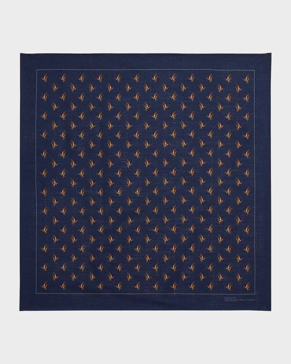 Duck-Print Wool Challis Bandanna by Polo Ralph Lauren