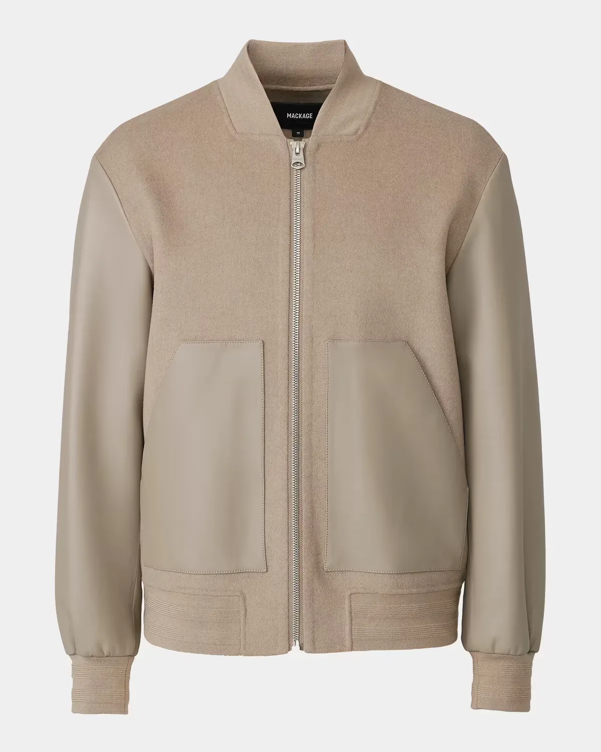Tripp Wool Bomber Jacket by Mackage