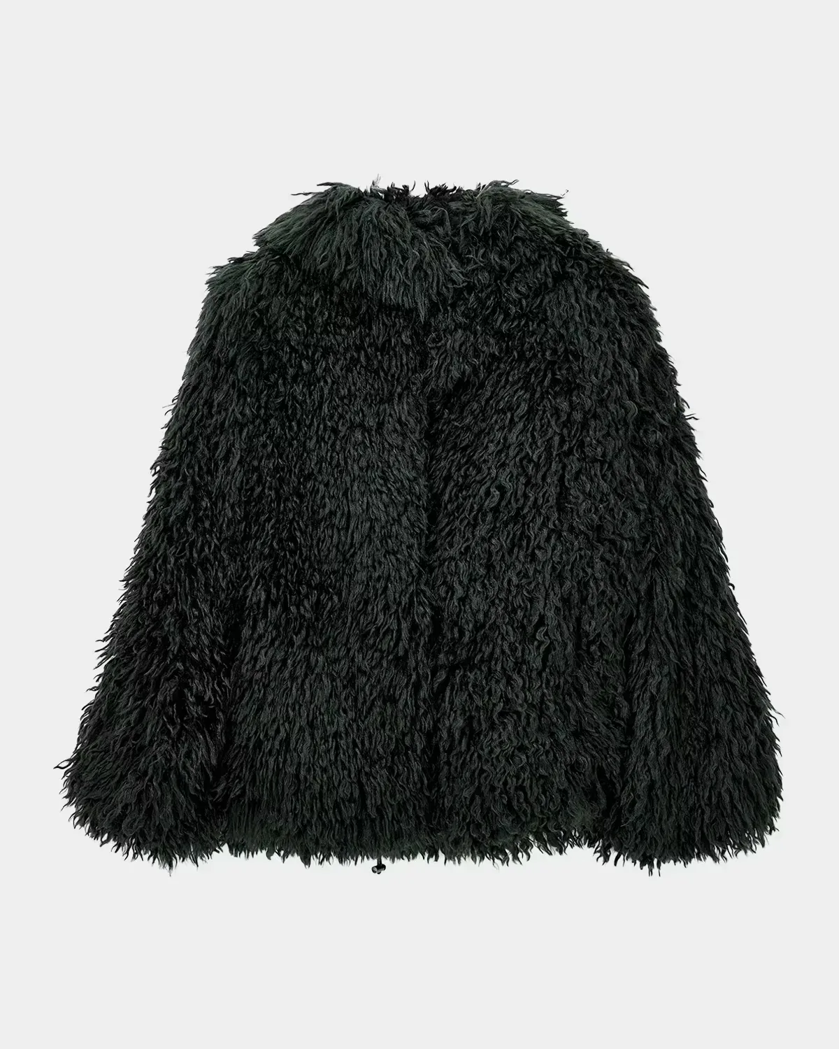 Faux-Fur Blouson Jacket by Armani