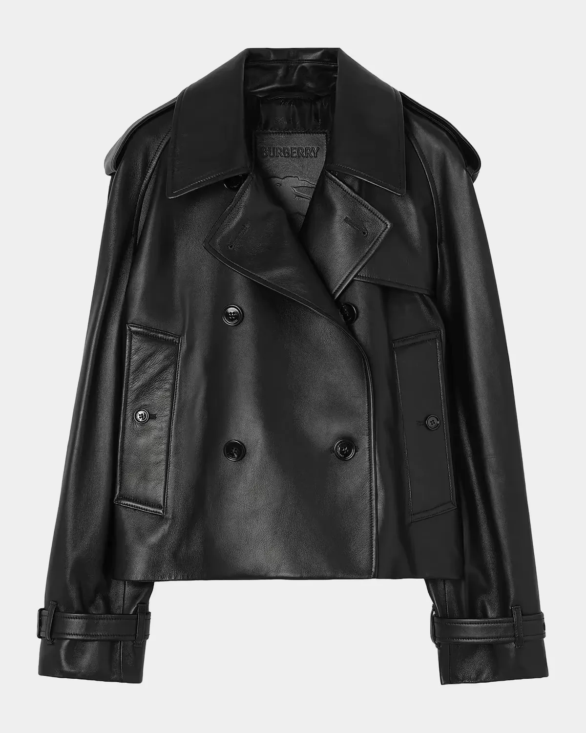 Cropped Cashmere Mayfair Trench Jacket by Burberry