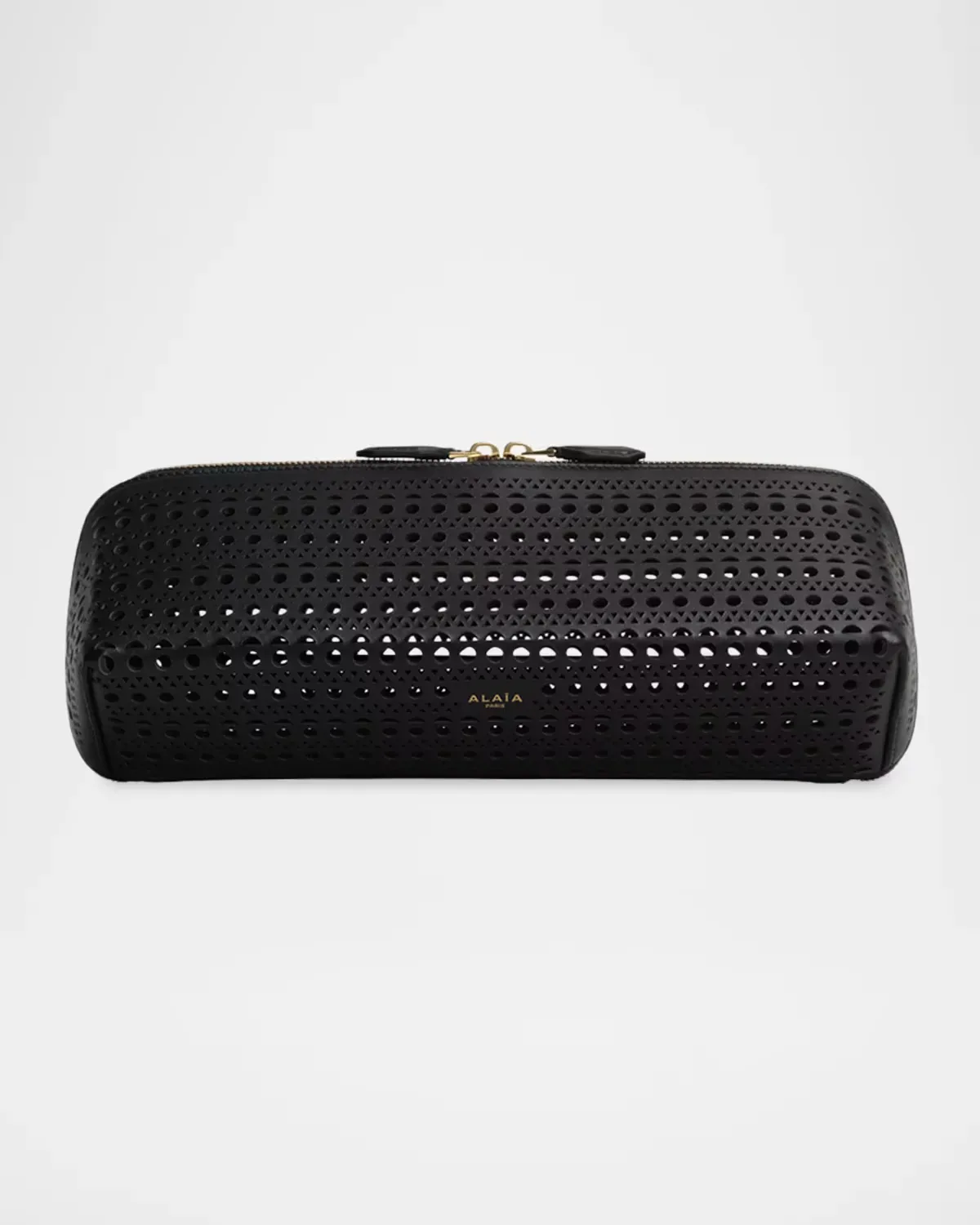 Delta Perforated Leather Clutch by ALAA