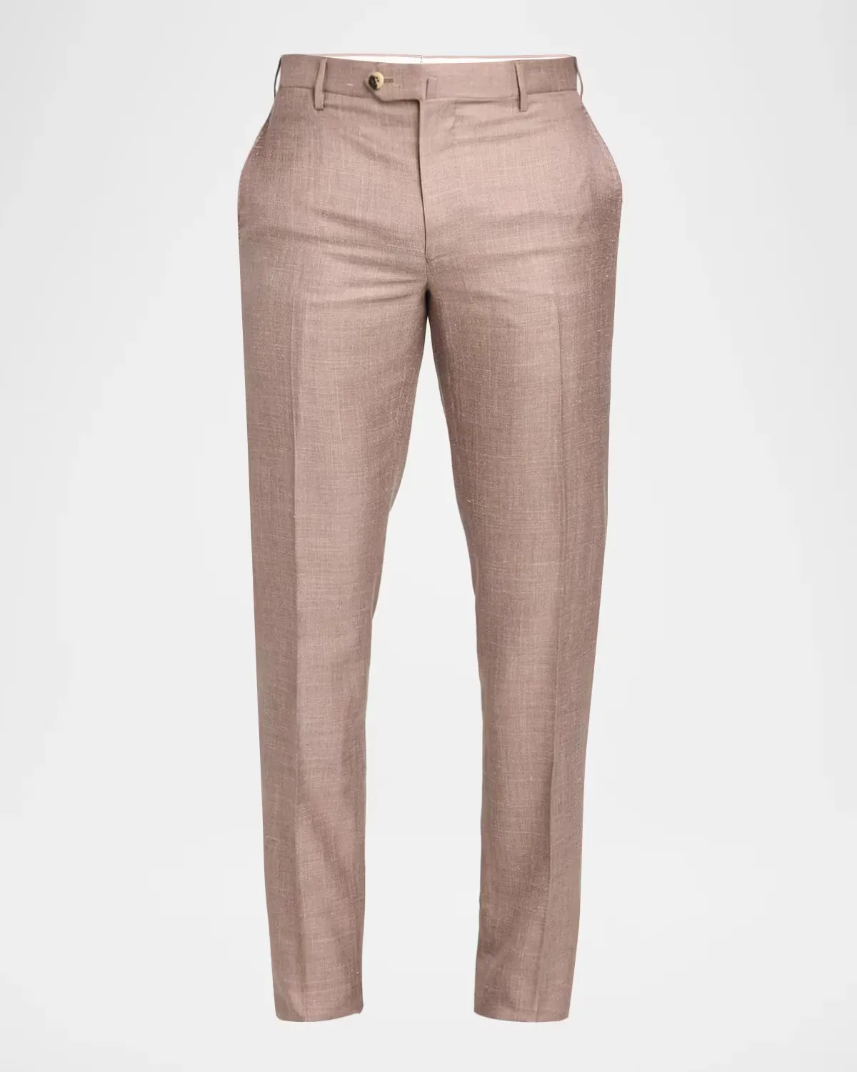 Luxe Twill Pants with Side Tabs by Isaia