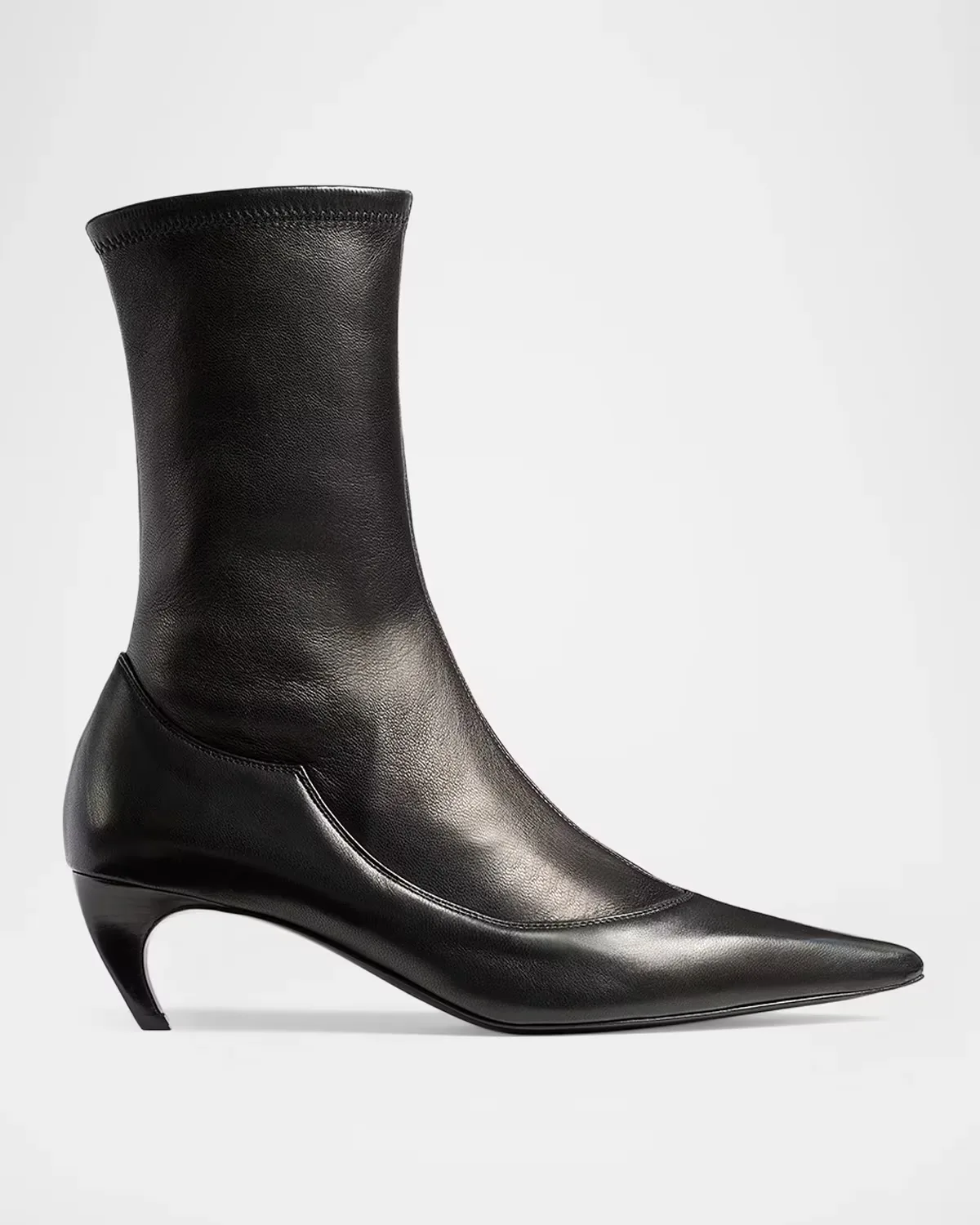 Valerie 55MM Leather Ankle Boots by Khaite