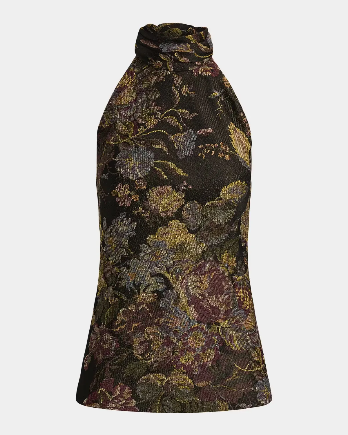 Chilton Floral Jacquard Top by Ralph Lauren