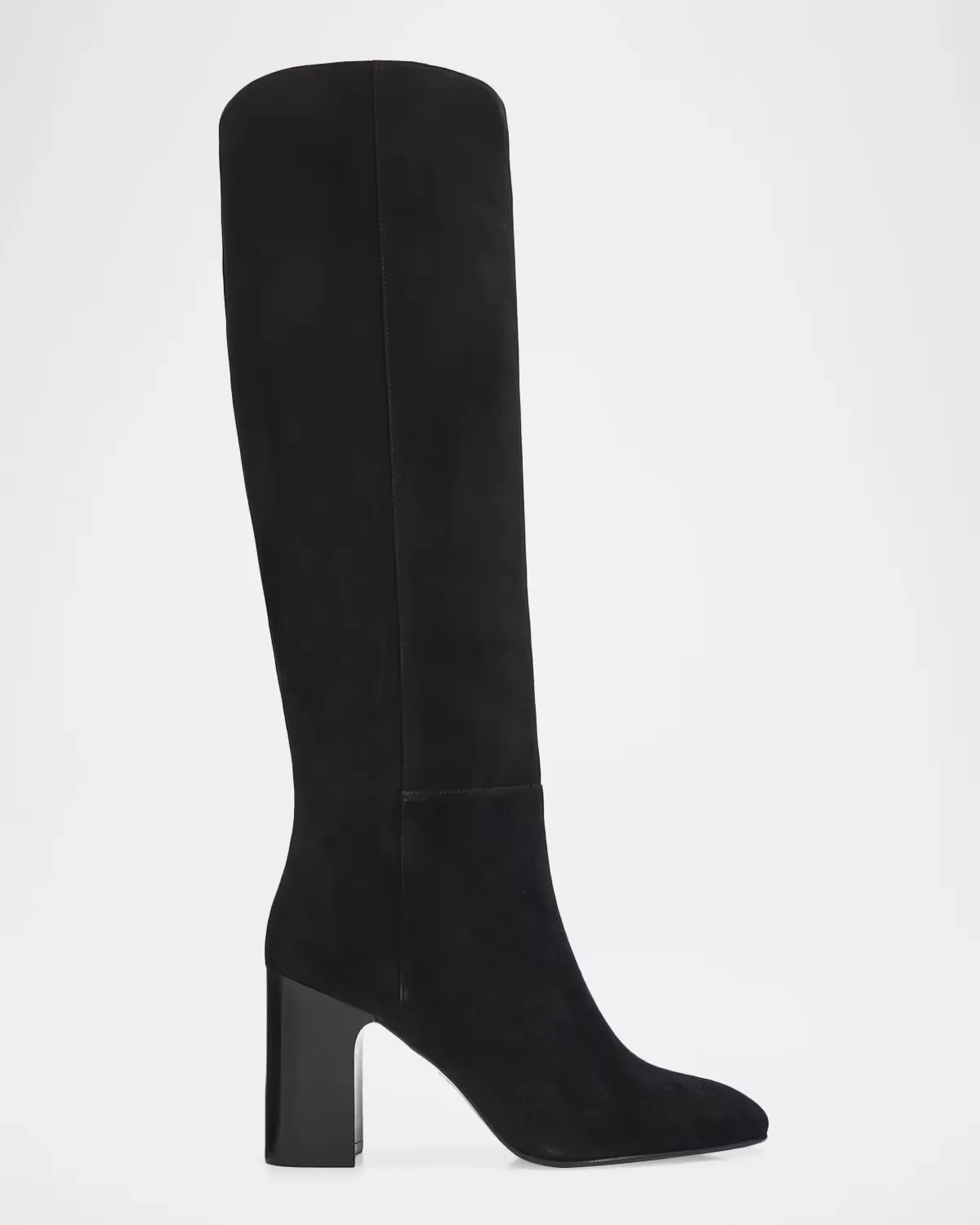 85mm Mulberry Suede Knee-High Boots by Stuart Weitzman