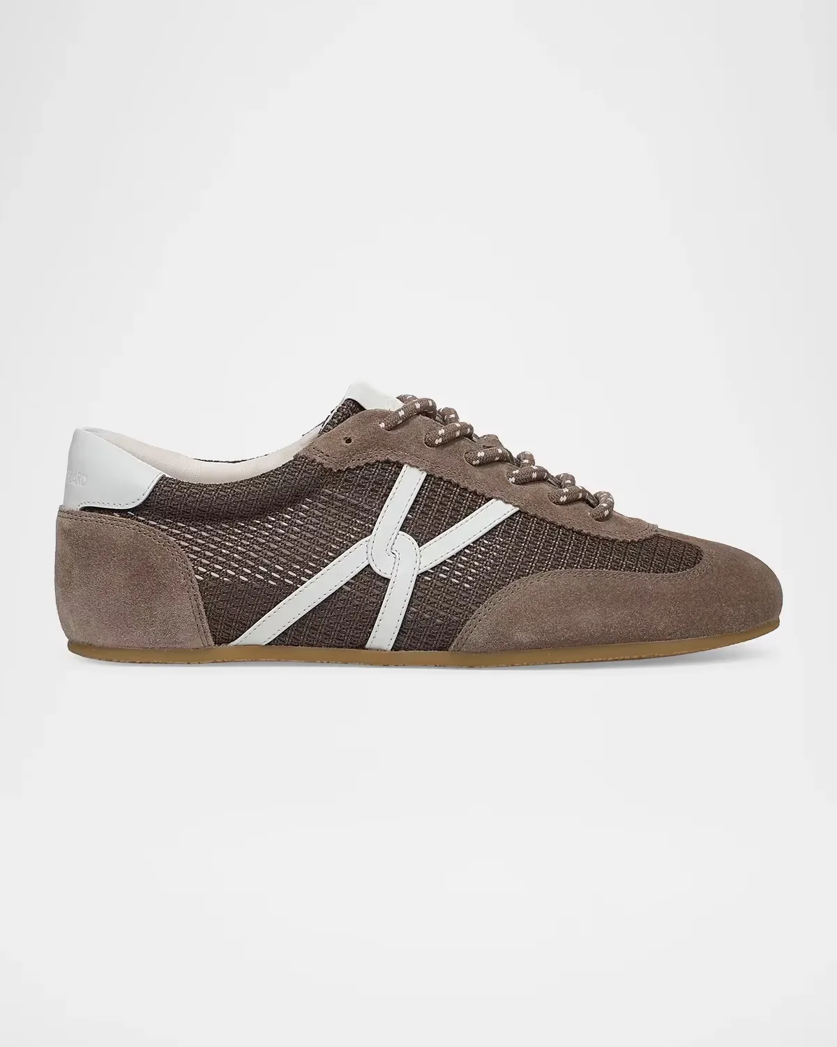 Riviera Mesh and Leather Low-Top Sneakers