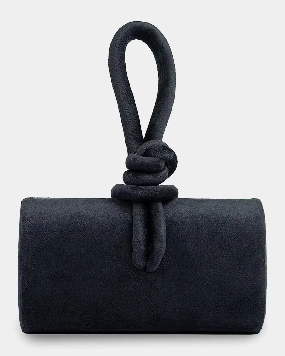 The Amina Velvet Top Handle Bag by Ahikoza