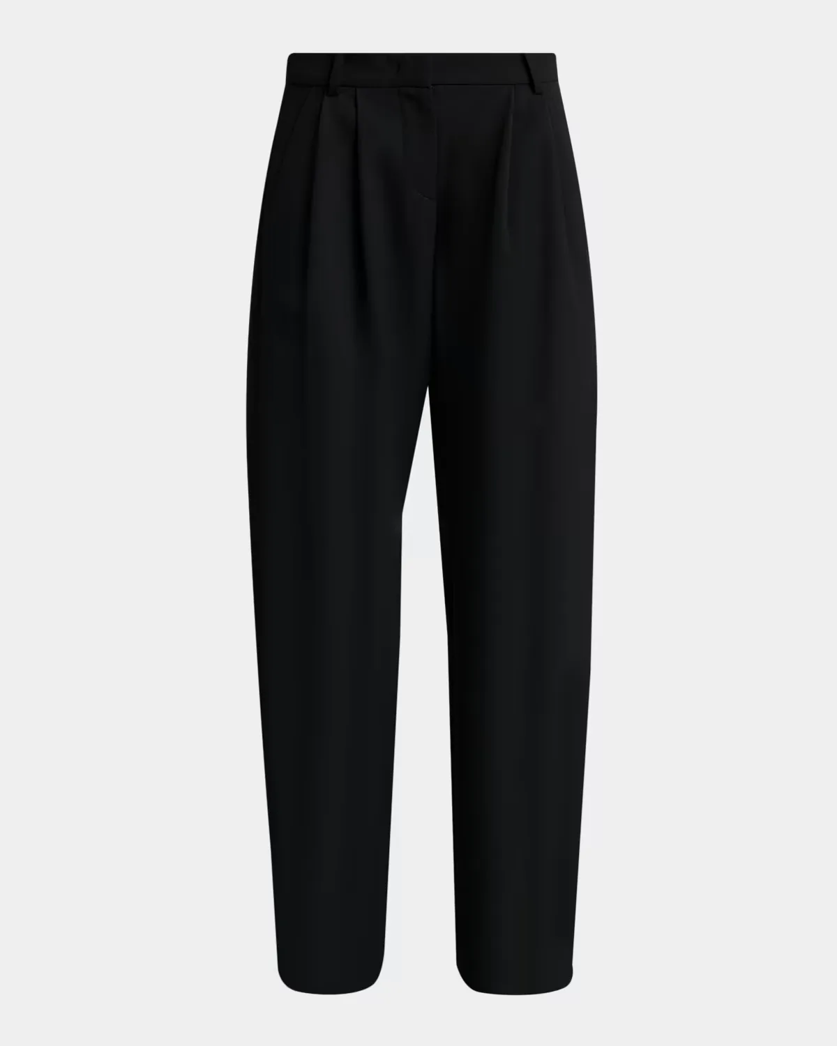 Lyda Pleated Straight-Leg Trousers by Isabel Marant