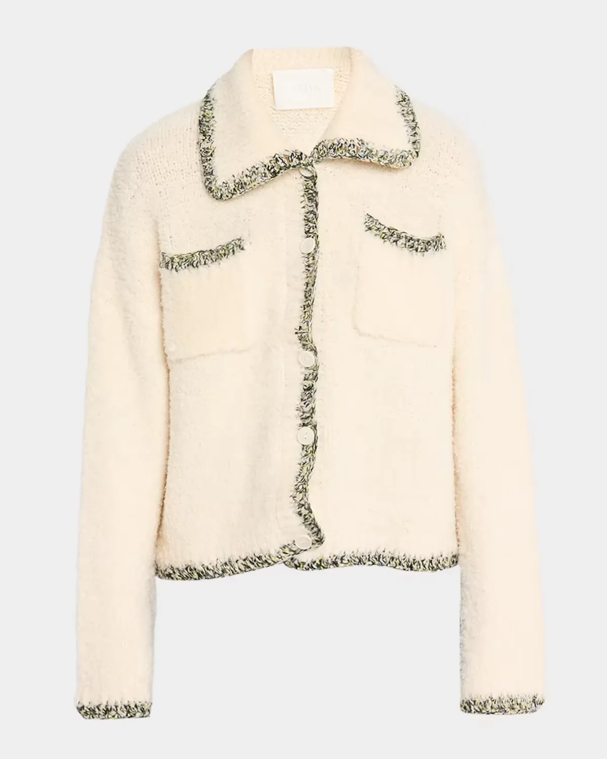 Phoebe Boucle Shirt Jacket by Sablyn