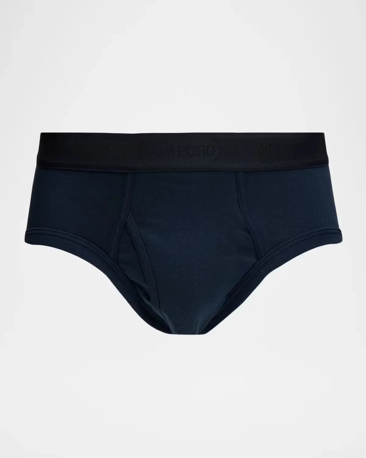 Solid Cotton Jersey Briefs by Tom Ford
