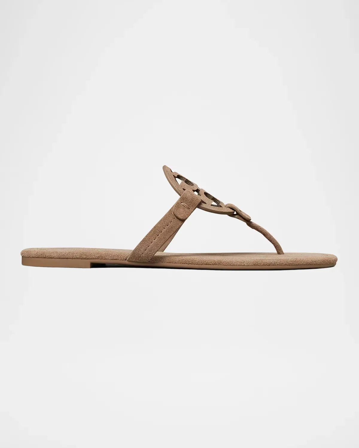 Miller Suede Thong Sandals by Tory Burch