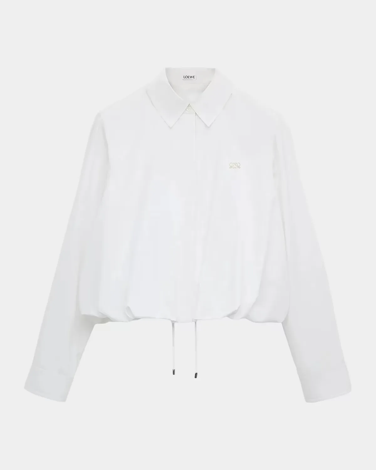 Logo Cotton-Blend Shirt by LOEWE