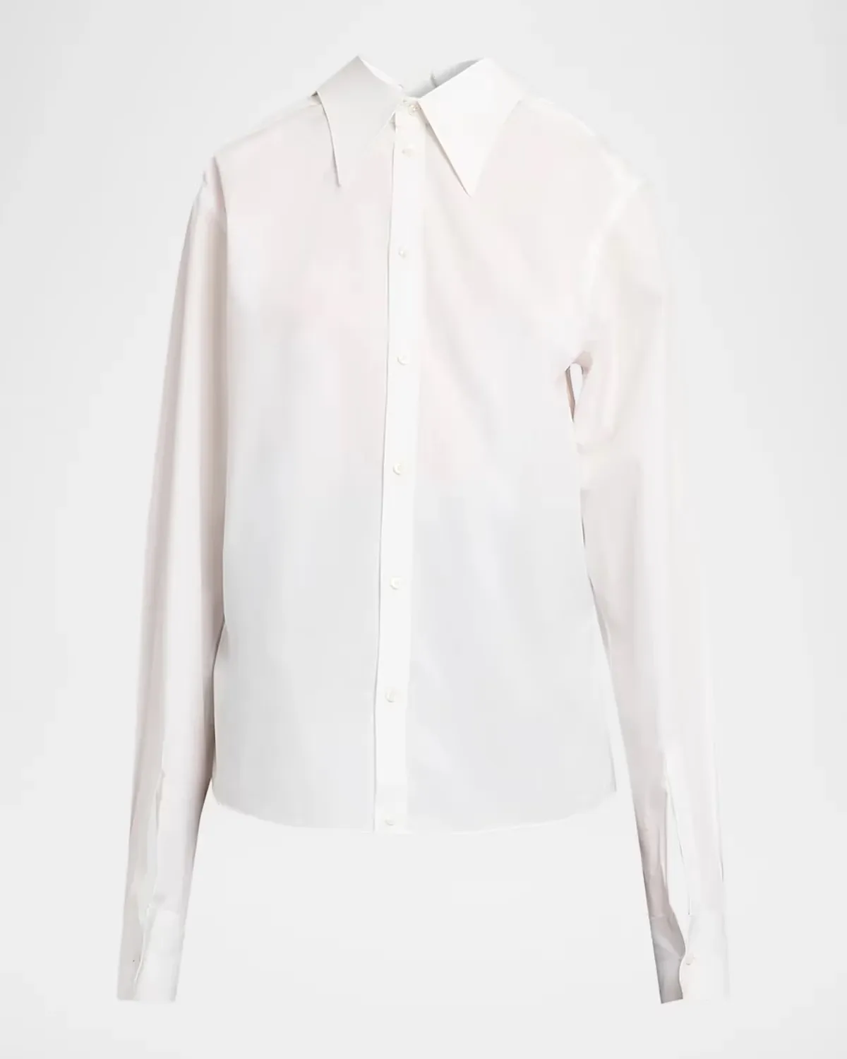 Poplin Cotton Slim Shirt by Dolce & Gabbana