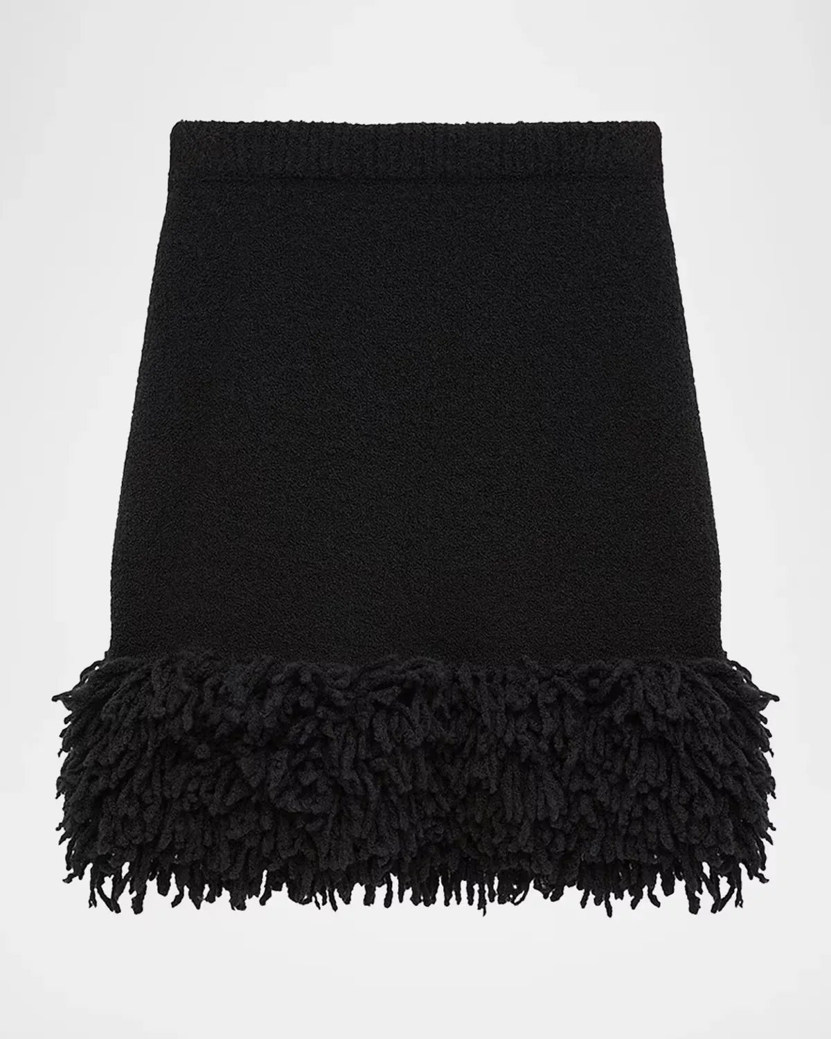 Rib-Knit Wool-Blend Mini Skirt by LOEWE