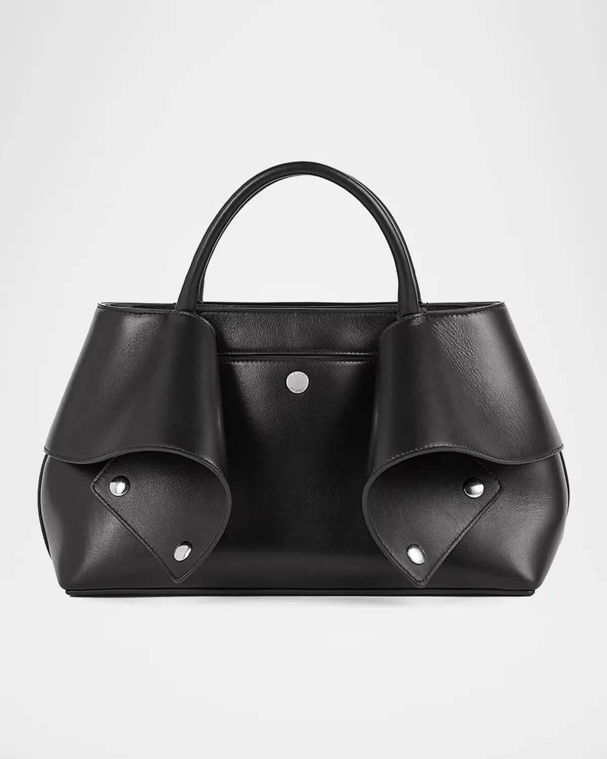 Small Mercer Leather Tote Bag by Totême