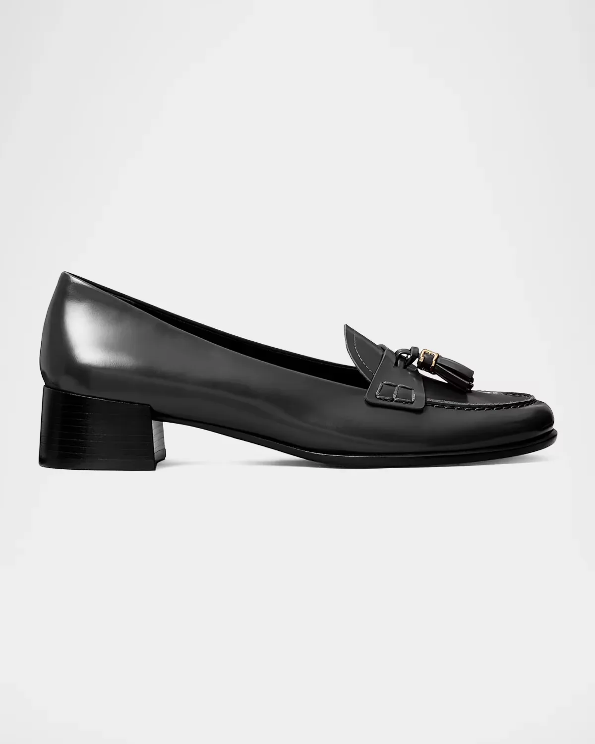 30mm Leather Tassel Loafers by Tory Burch