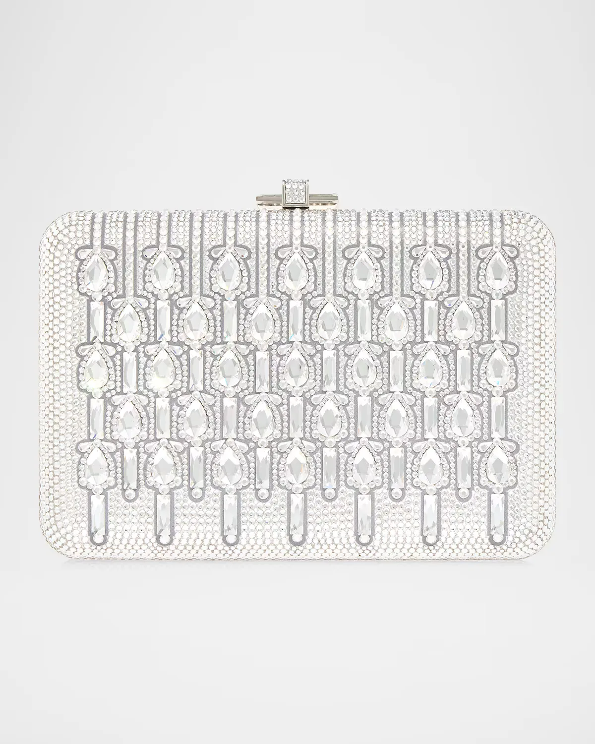 Bijou Slim Slide Crystal Clutch Bag