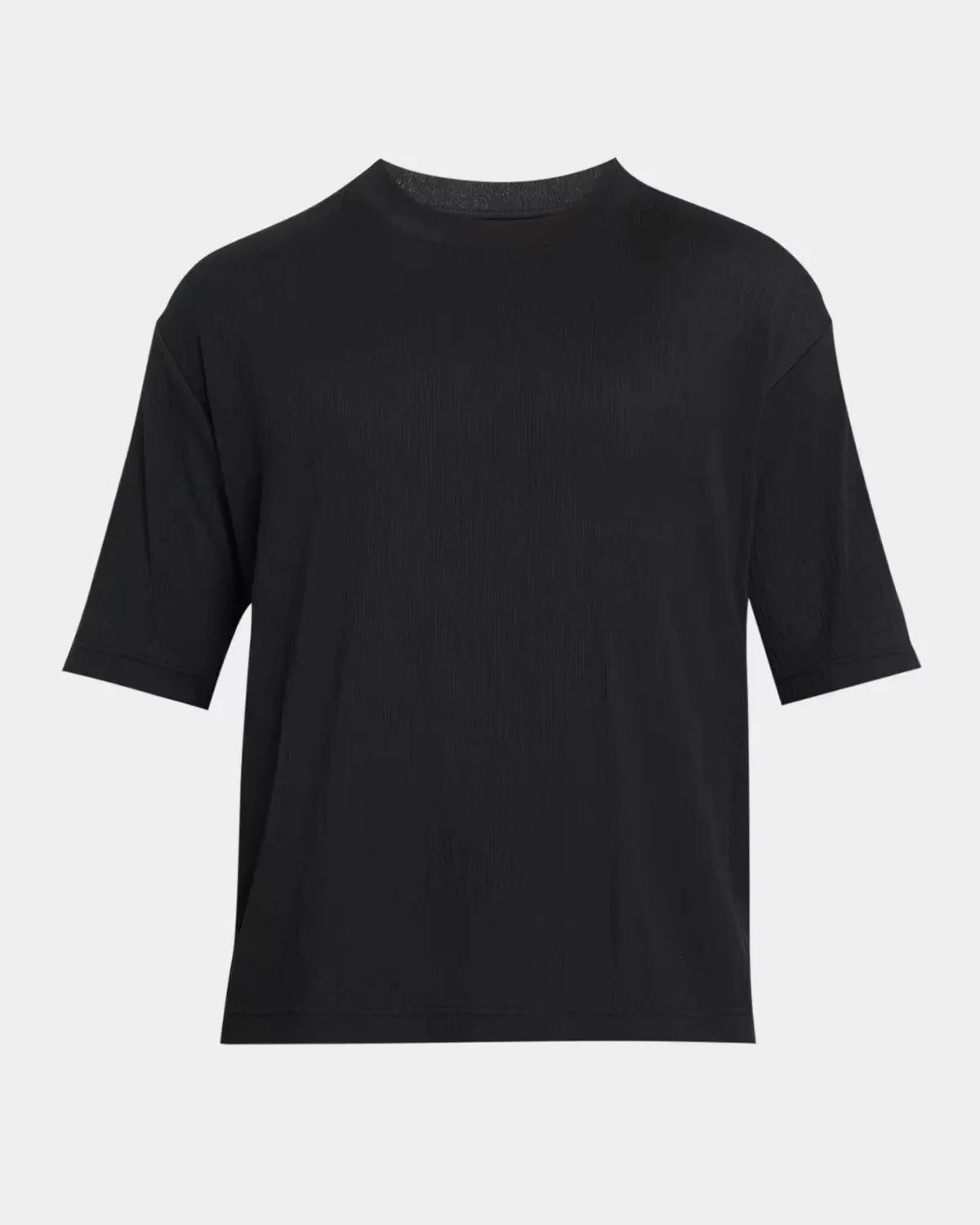 Crepe Crewneck T-Shirt by IM MEN