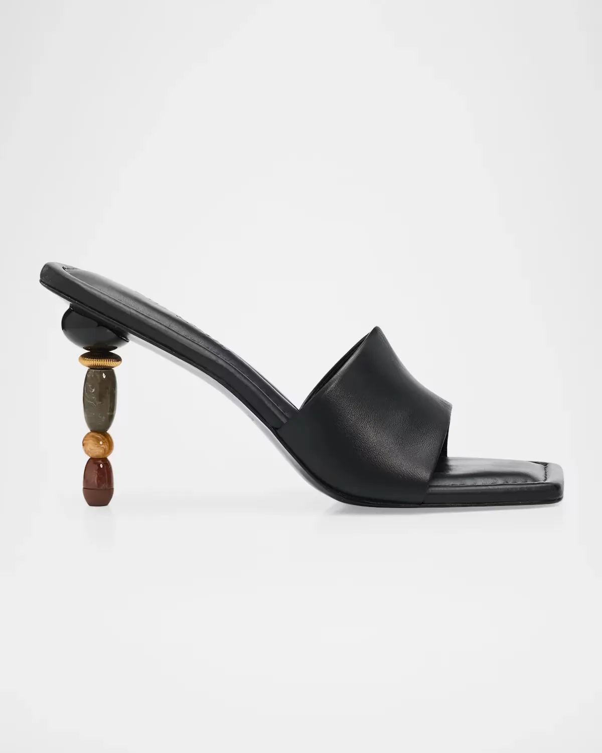 100mm Mahina Beaded Mule Sandals by Cult Gaia