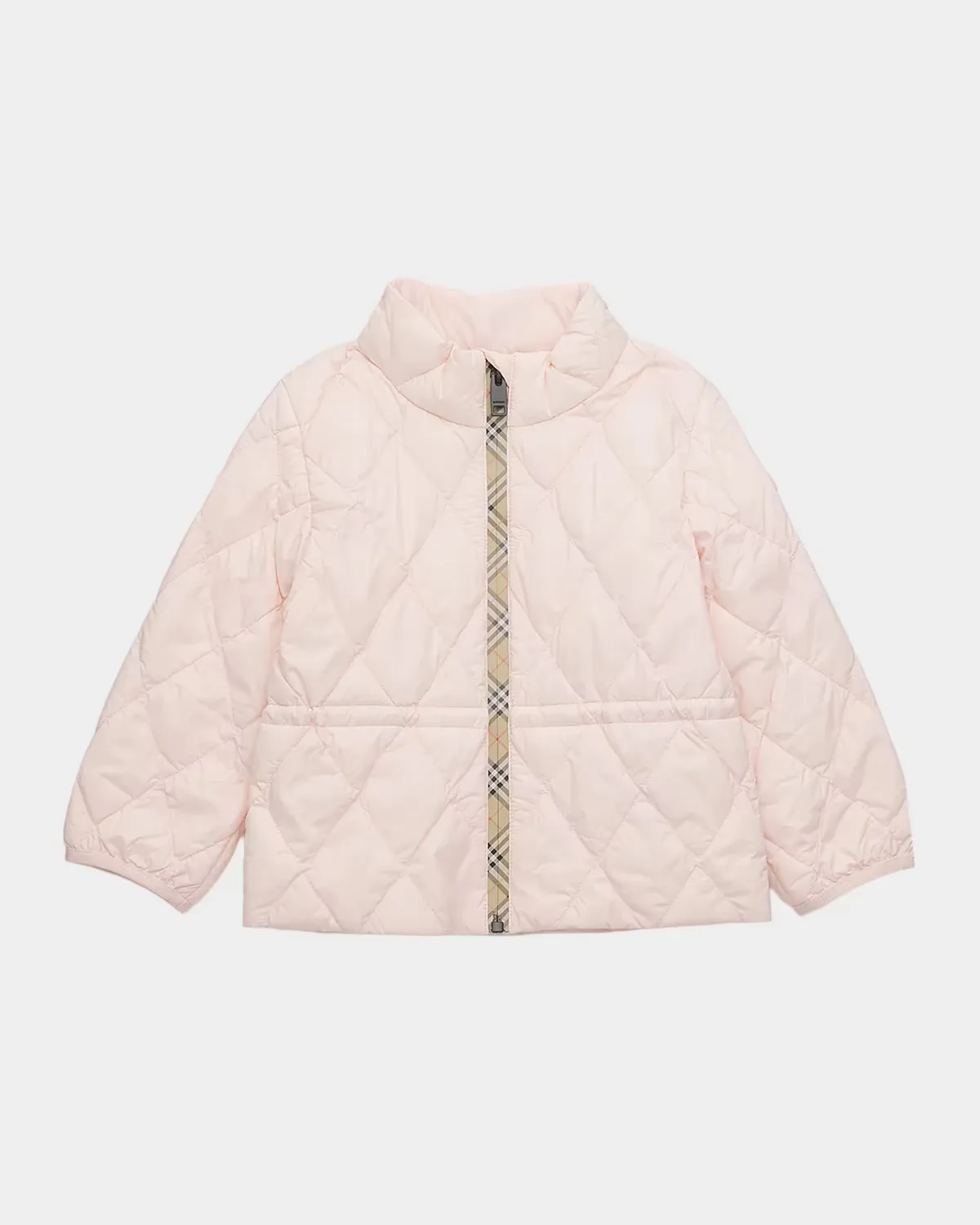 Quilted Check-Trimmed Jacket by Burberry