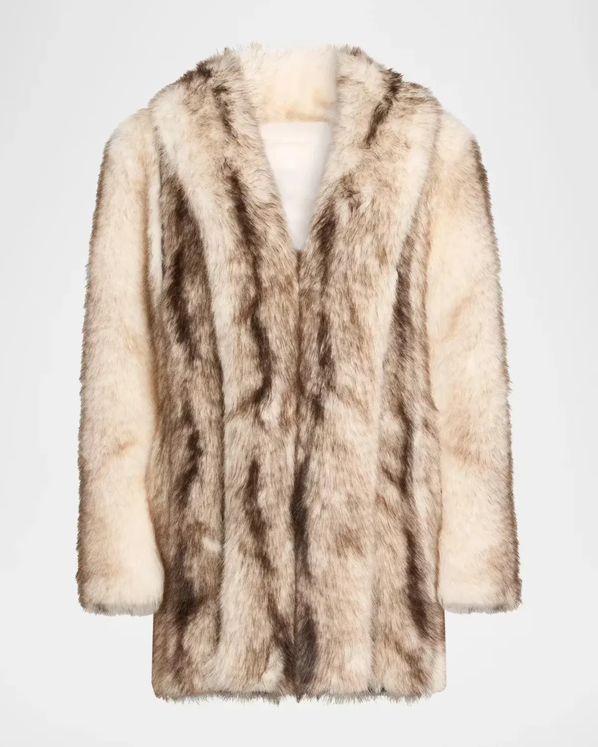 Cooper Faux Fur Pelted Coat by Et Ochs