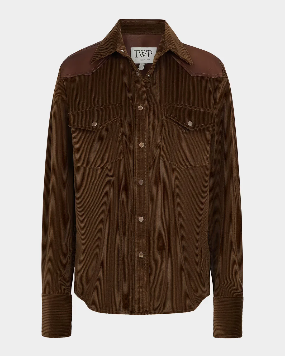 Cowboy Take Me Away Corduroy Shirt by TWP