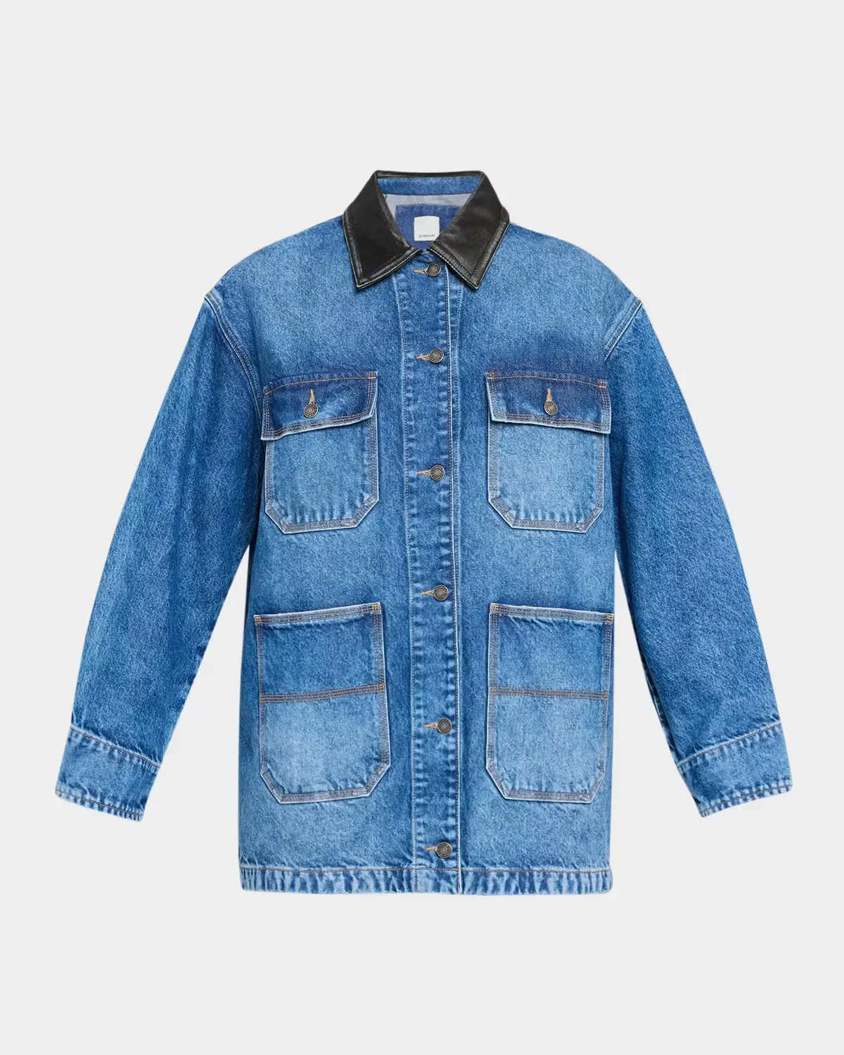 Larz Denim Chore Jacket by SIMKHAI
