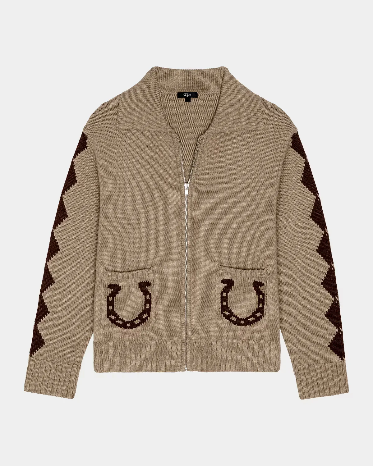 Rhea Zip-Front Sweater by Rails
