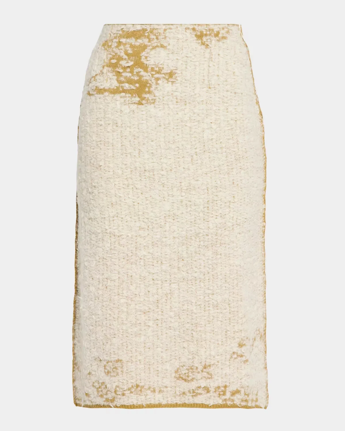 Acid Knit Midi Skirt by Maison Margiela