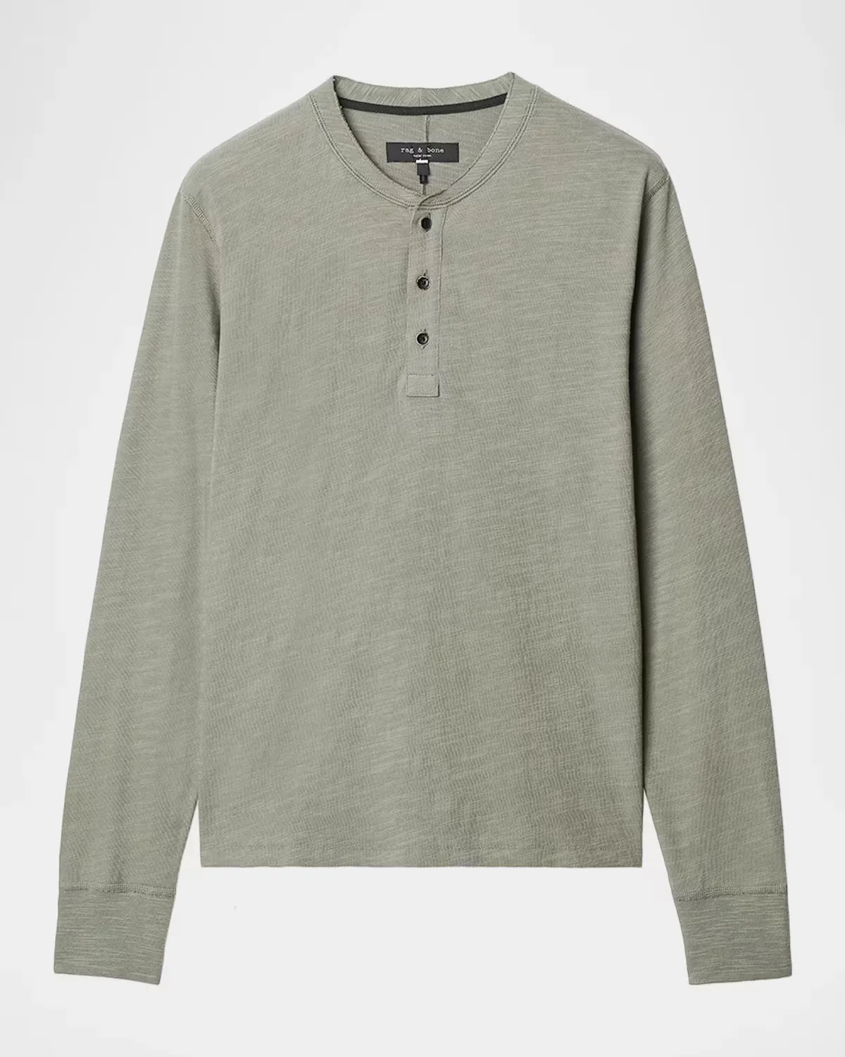 Classic Flame Henley Long-Sleeve T-Shirt by rag & bone