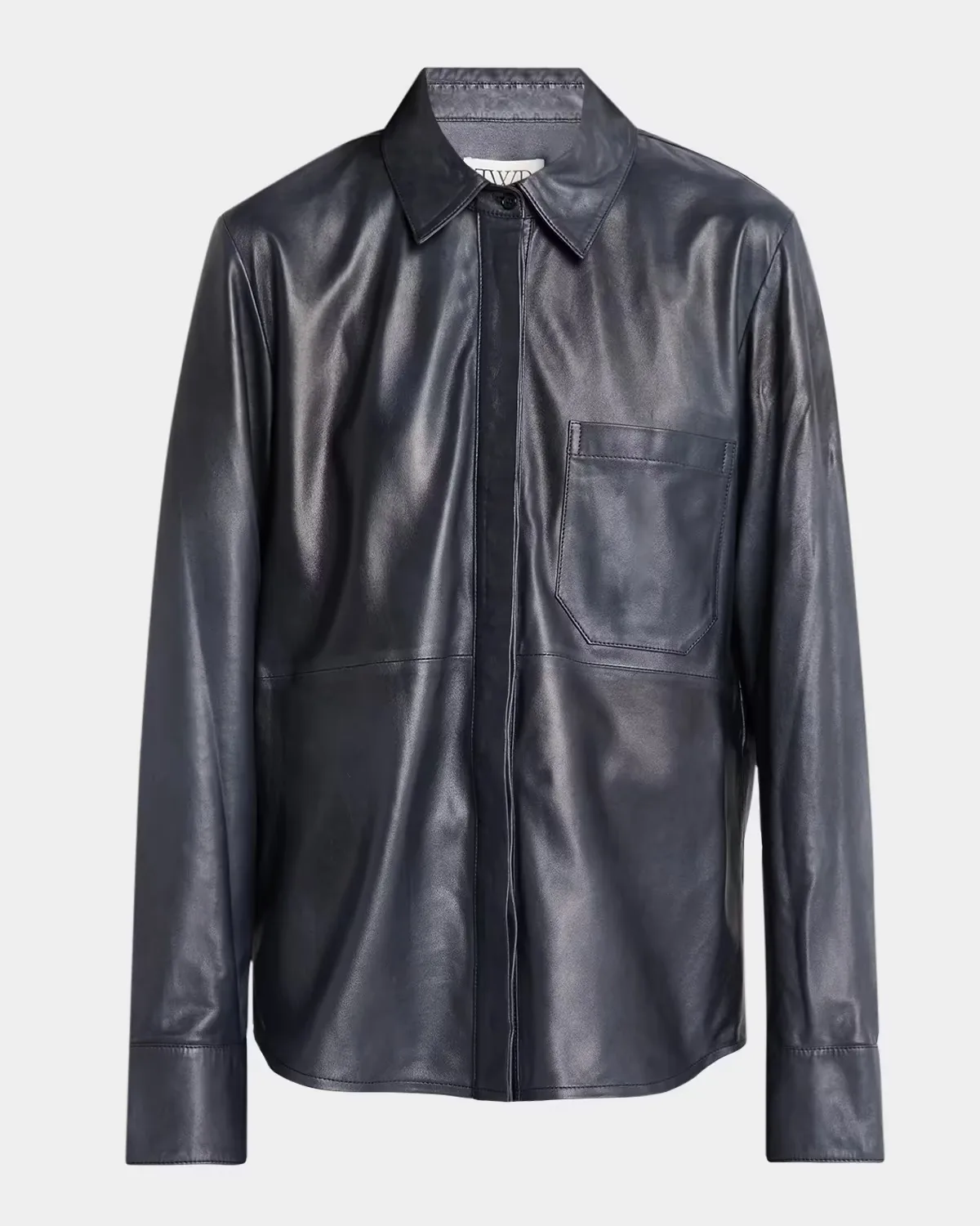 Cowboy Update Leather Shirt by TWP