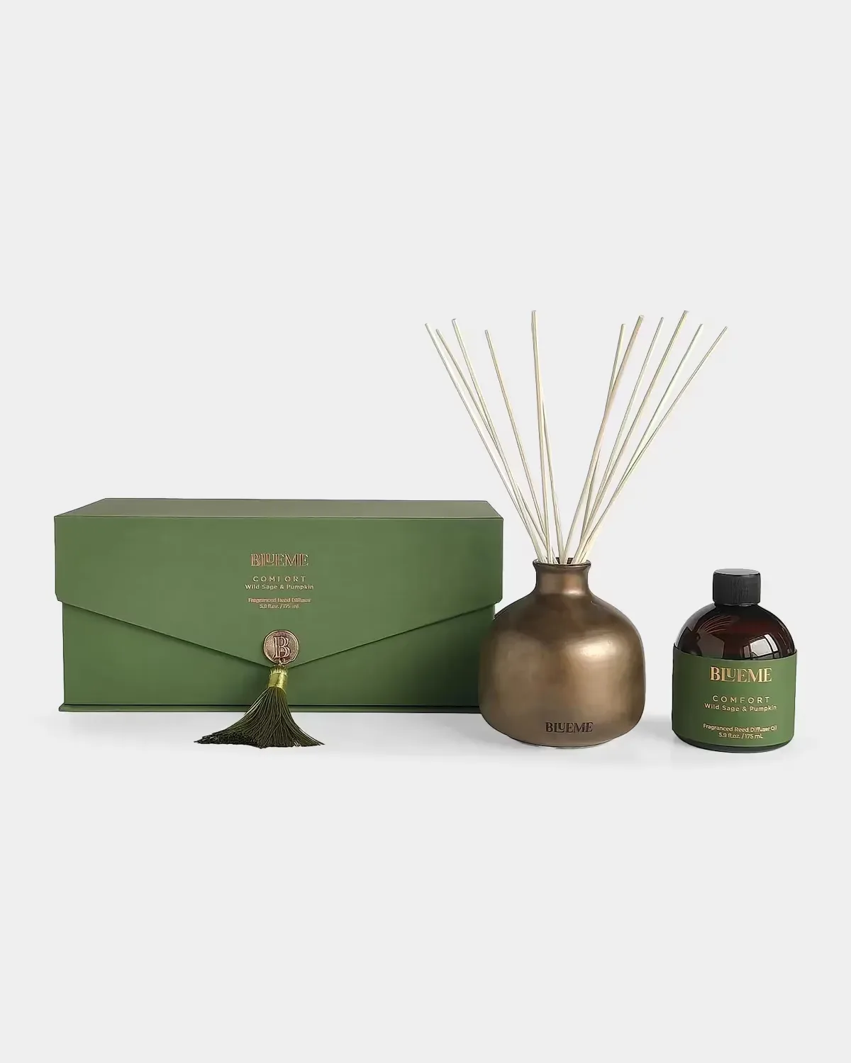 Comfort Wild Sage & Pumpkin Reed Diffuser by Blueme