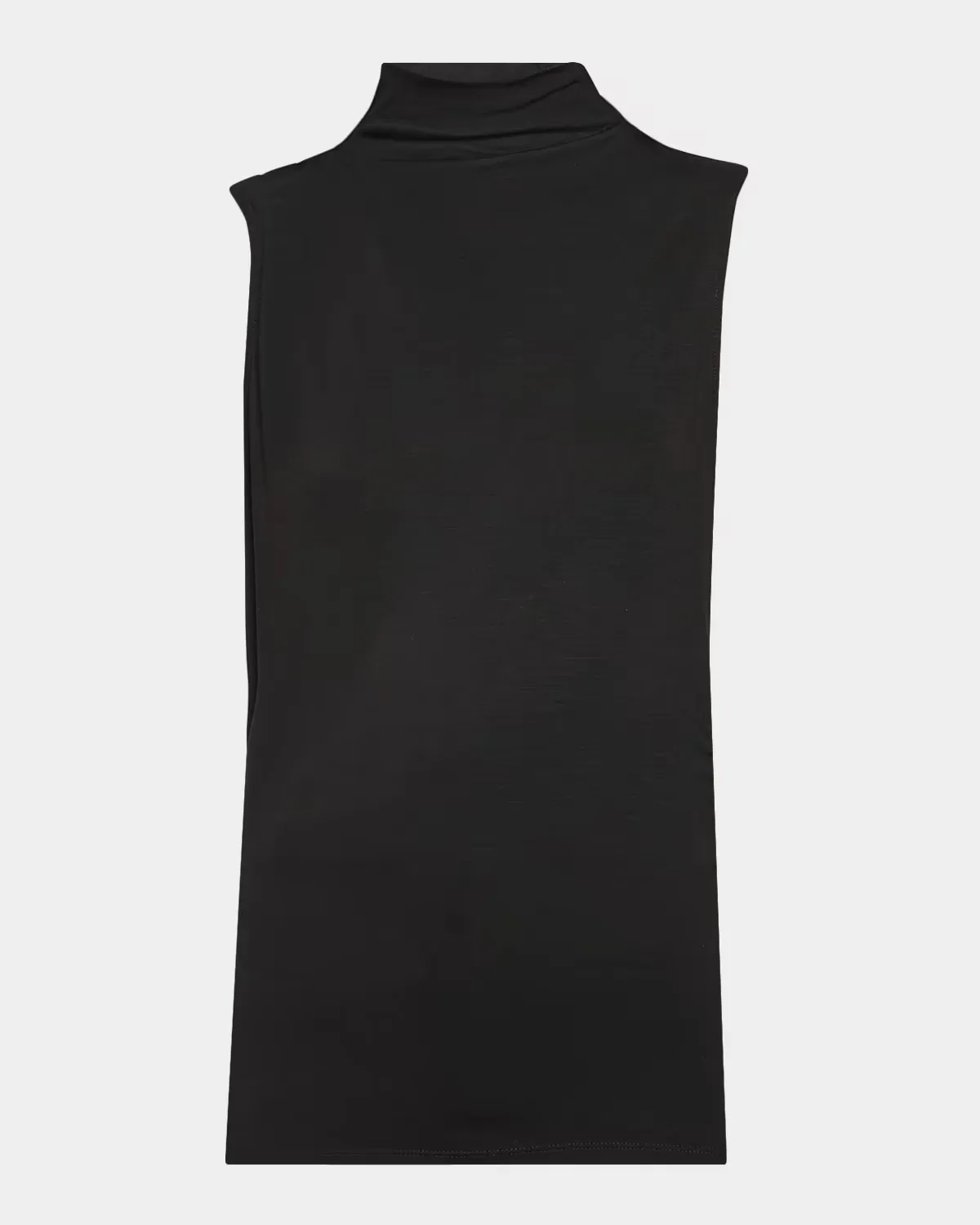 Mylie Ruched Mock-Neck Top by Veronica Beard