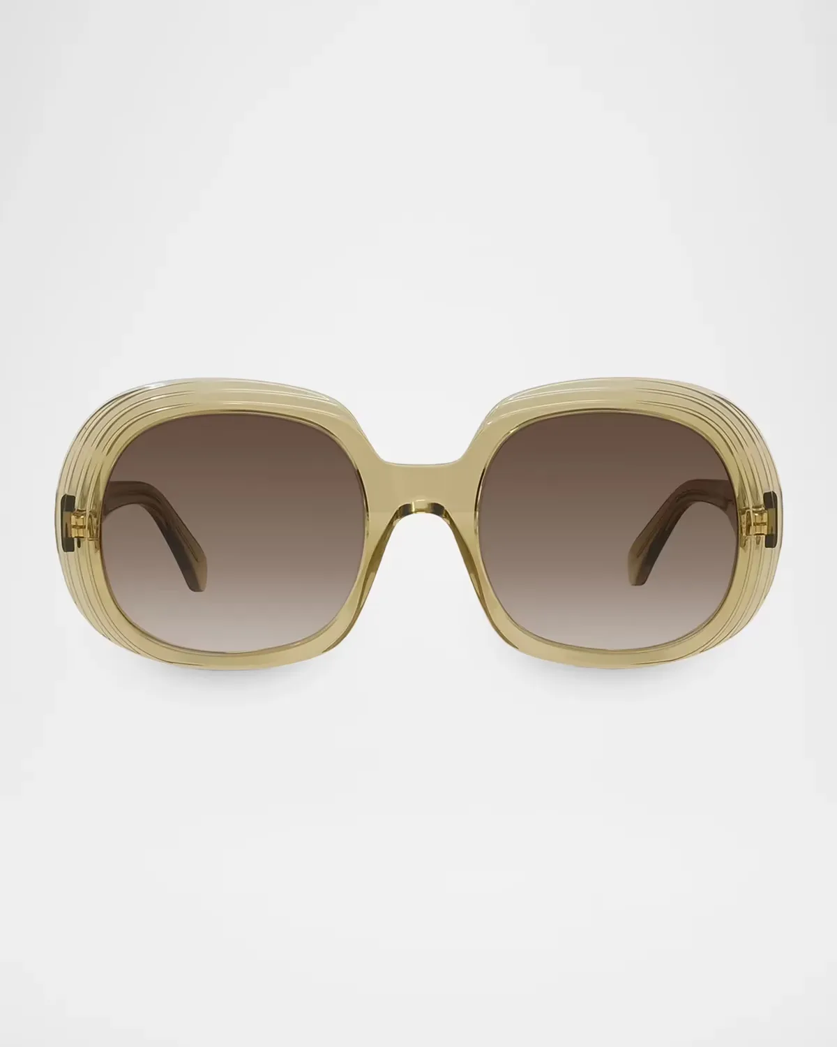 Mini Anagram Steps 54MM Square Sunglasses by LOEWE