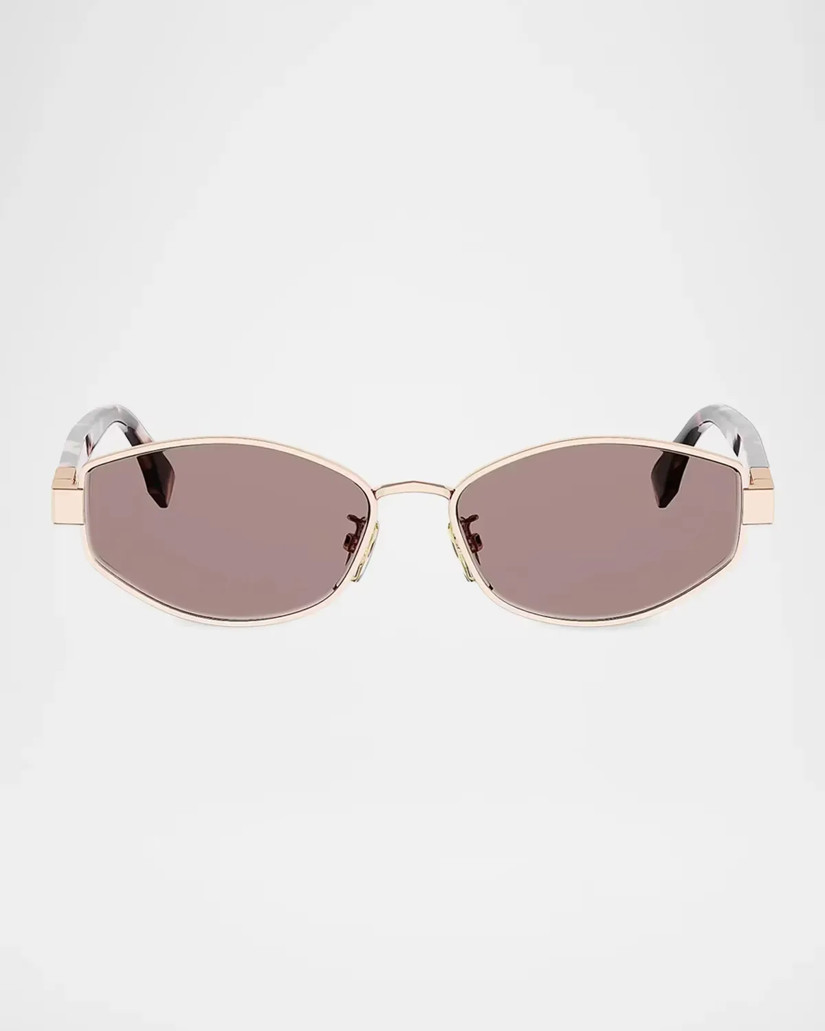 Tube Baguette 56MM Geometric Sunglasses by FENDI
