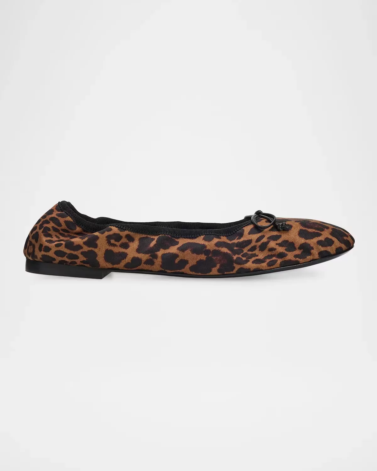 Nia Leopard Grosgrain Ballerina Flats by Stuart Weitzman