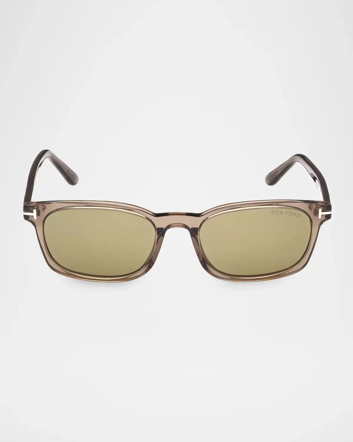 Miles 53MM Rectangular Sunglasses by Tom Ford