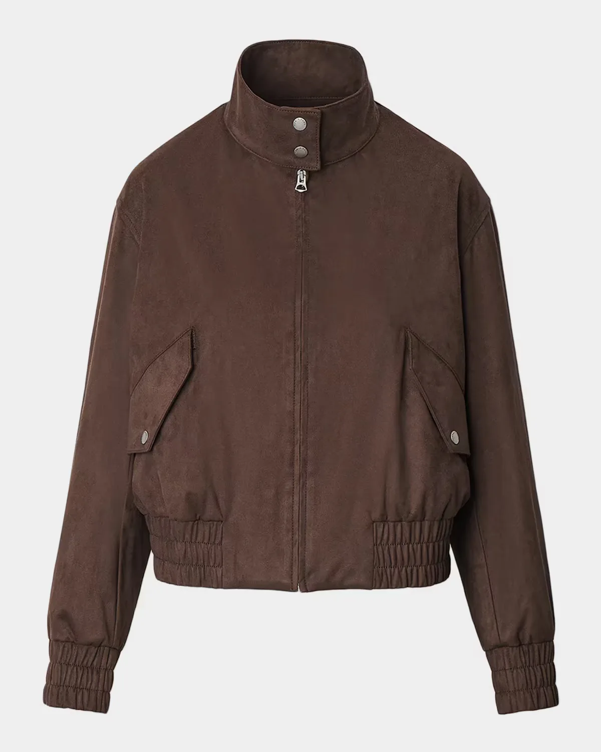 Eliza Faux-Suede Bomber Jacket by rag & bone