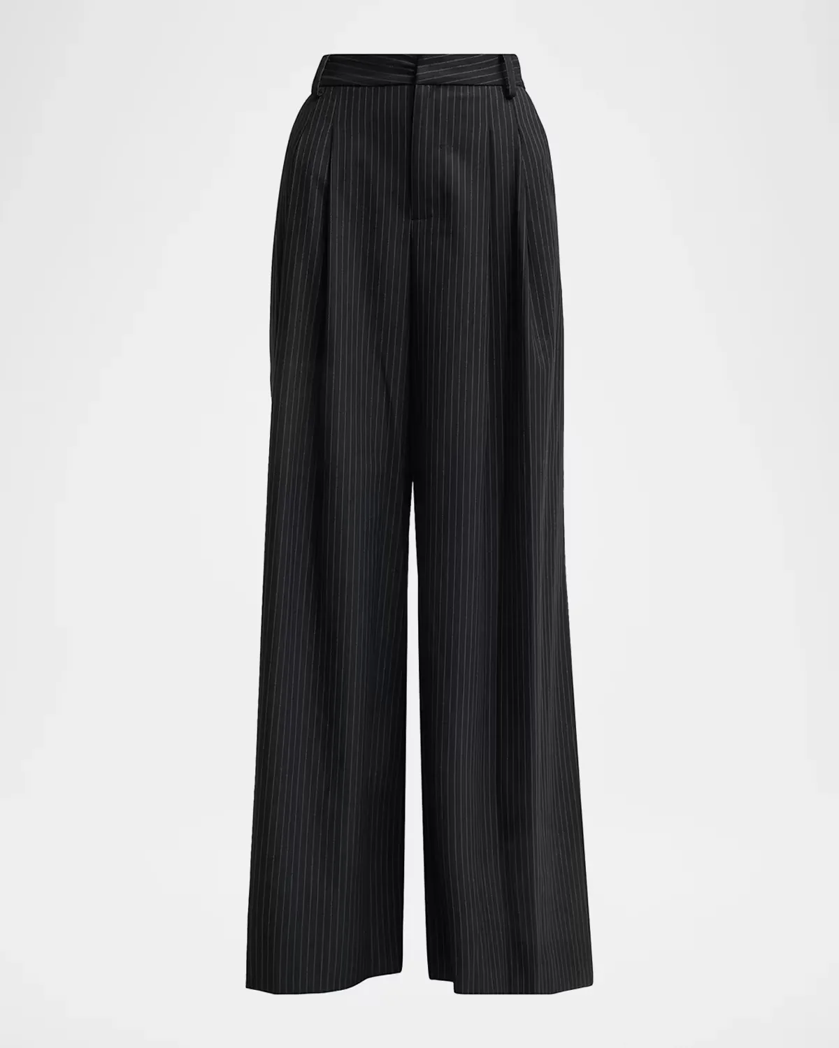 Chelsy Pleated Wide-Leg Pants by L & apos;AGENCE