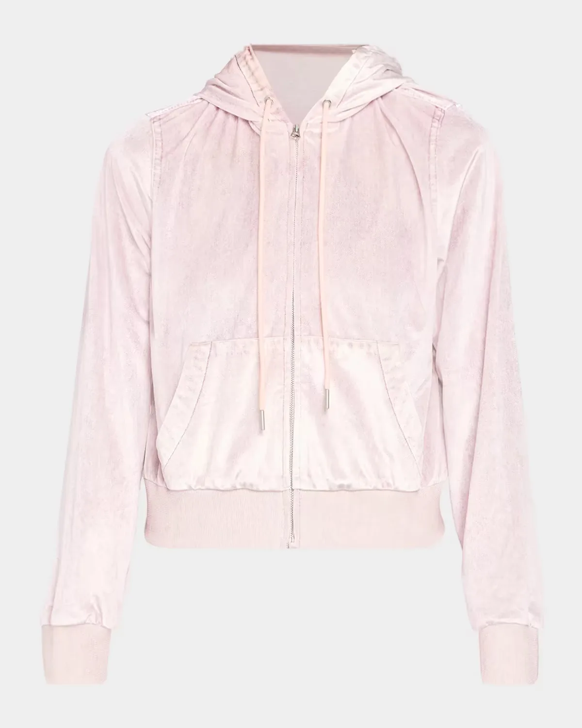 Miramar Denim Zip-Up Hoodie
