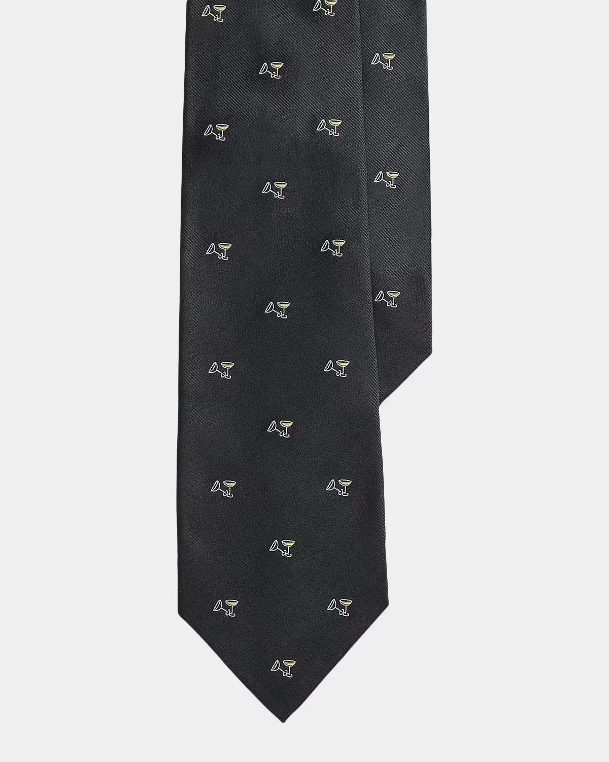 Cocktail-Patterned Silk Repp Tie by Ralph Lauren