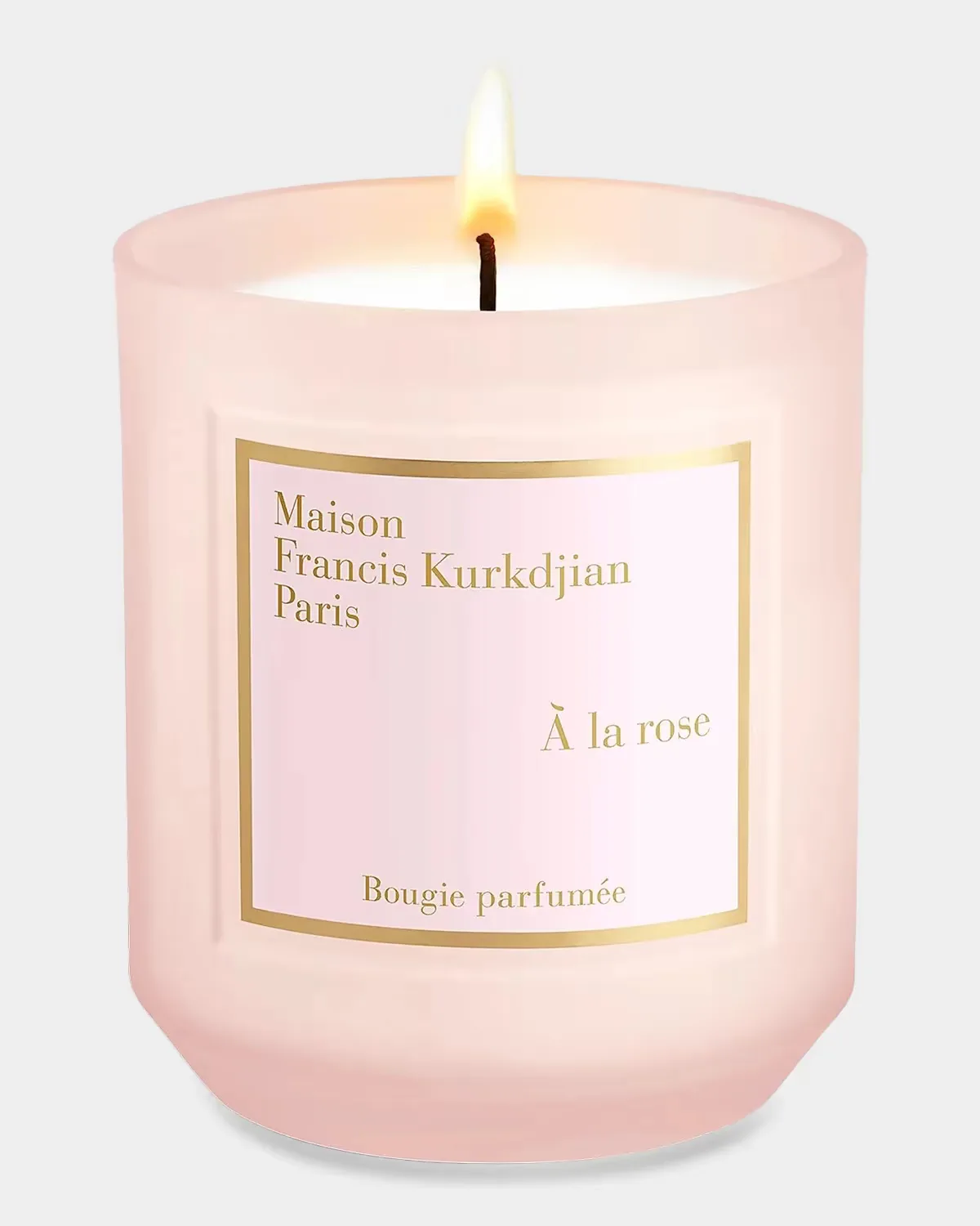 A La Rose Scented Candle, 10.5 oz by Maison Francis Kurkdjian