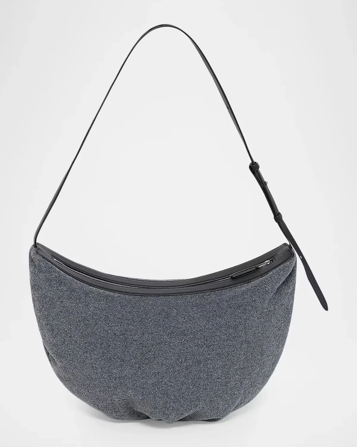 Essence Wool-Blend Shoulder Bag by VeeCollective